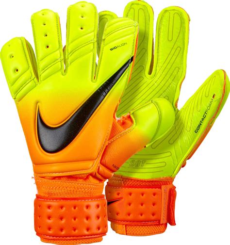 Goalkeeper gloves .